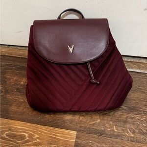Women's Burgundy Backpack